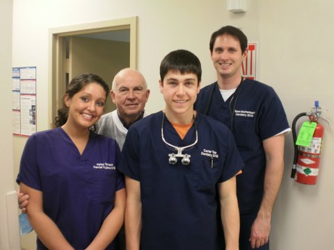 Dr. Allen and students